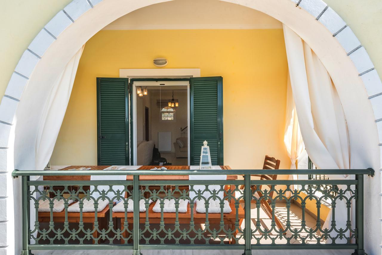 Corfu Villa Kokkini With Swimming Pool Kokkínion Екстериор снимка