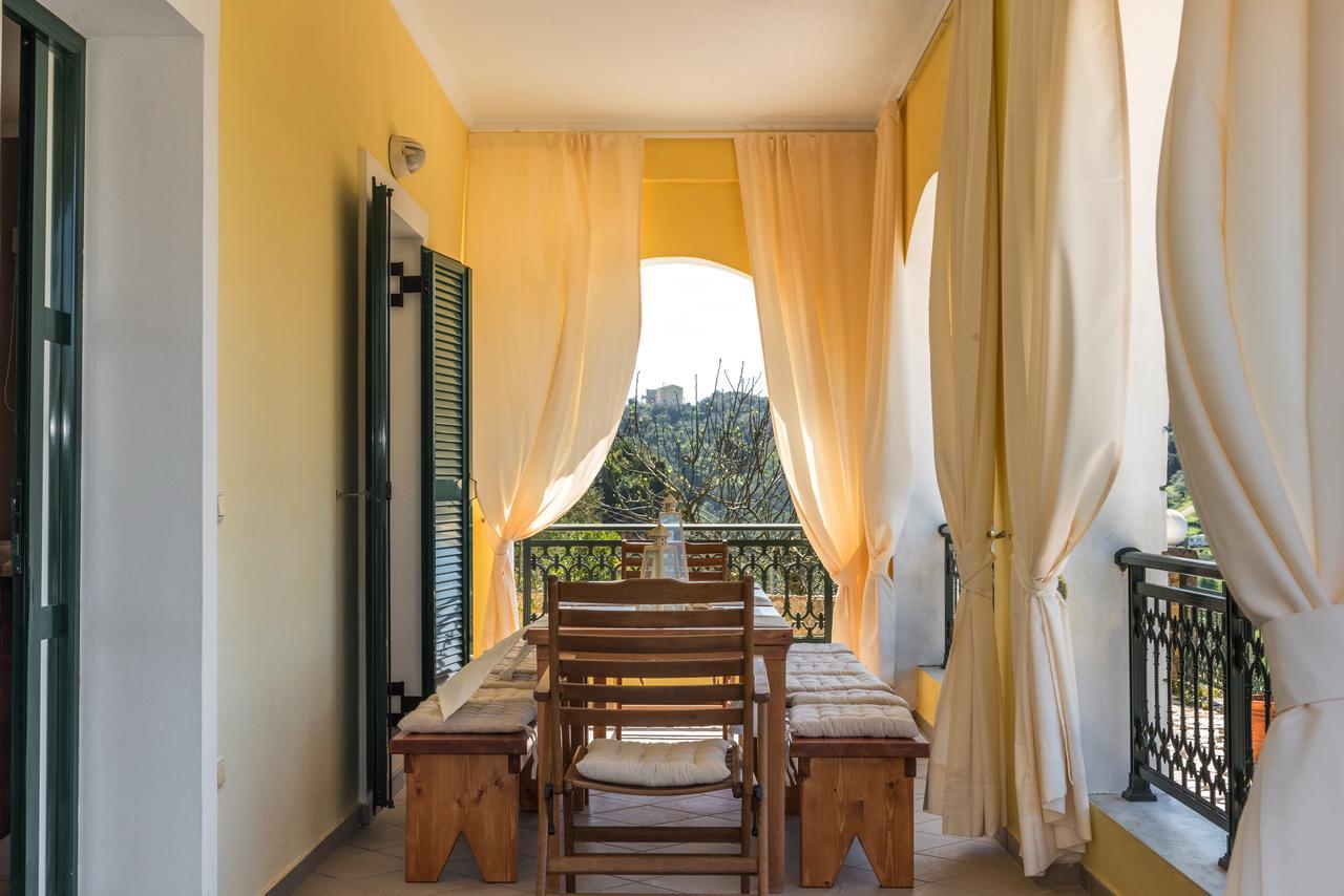 Corfu Villa Kokkini With Swimming Pool Kokkínion Екстериор снимка