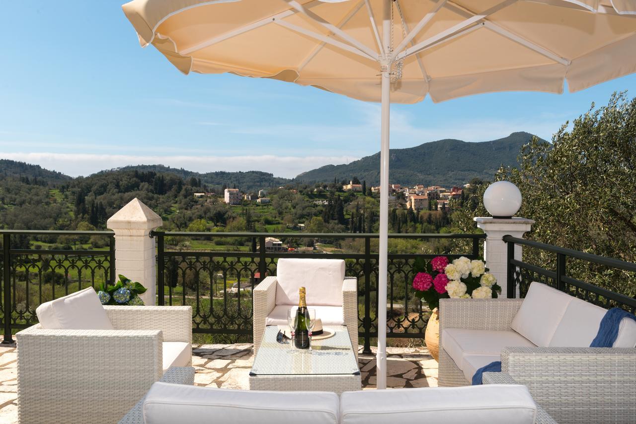 Corfu Villa Kokkini With Swimming Pool Kokkínion Екстериор снимка
