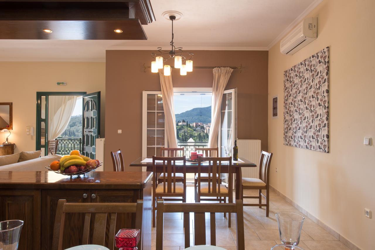 Corfu Villa Kokkini With Swimming Pool Kokkínion Екстериор снимка
