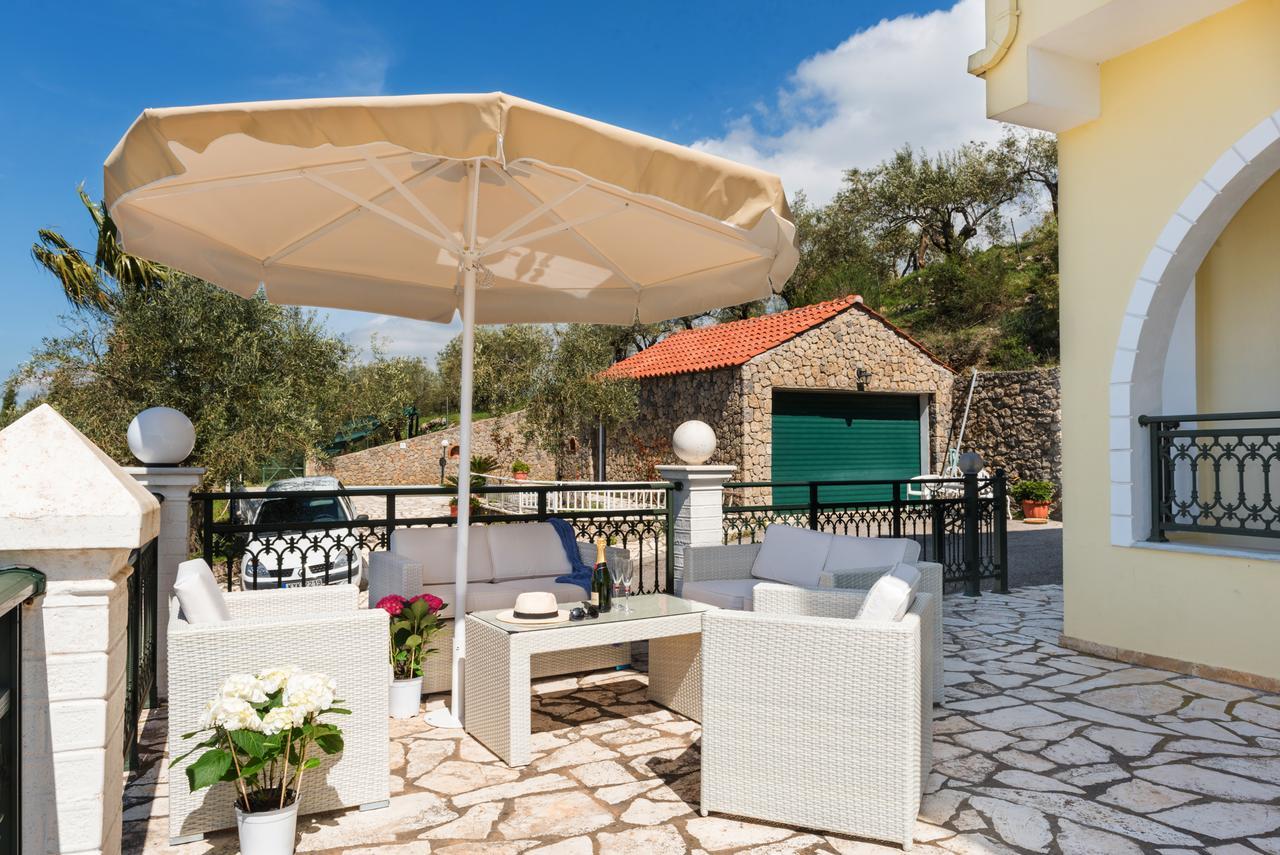 Corfu Villa Kokkini With Swimming Pool Kokkínion Екстериор снимка