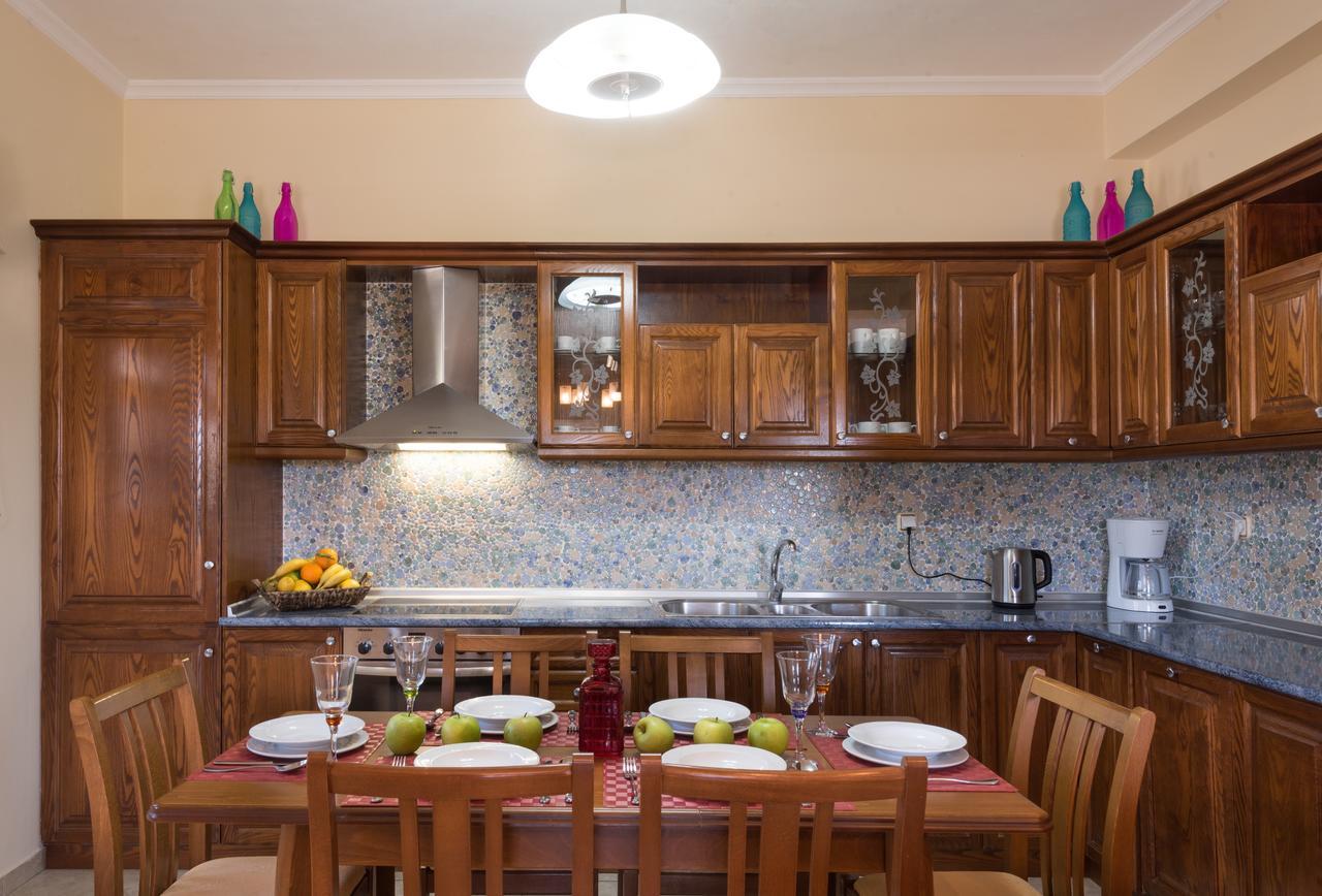 Corfu Villa Kokkini With Swimming Pool Kokkínion Екстериор снимка