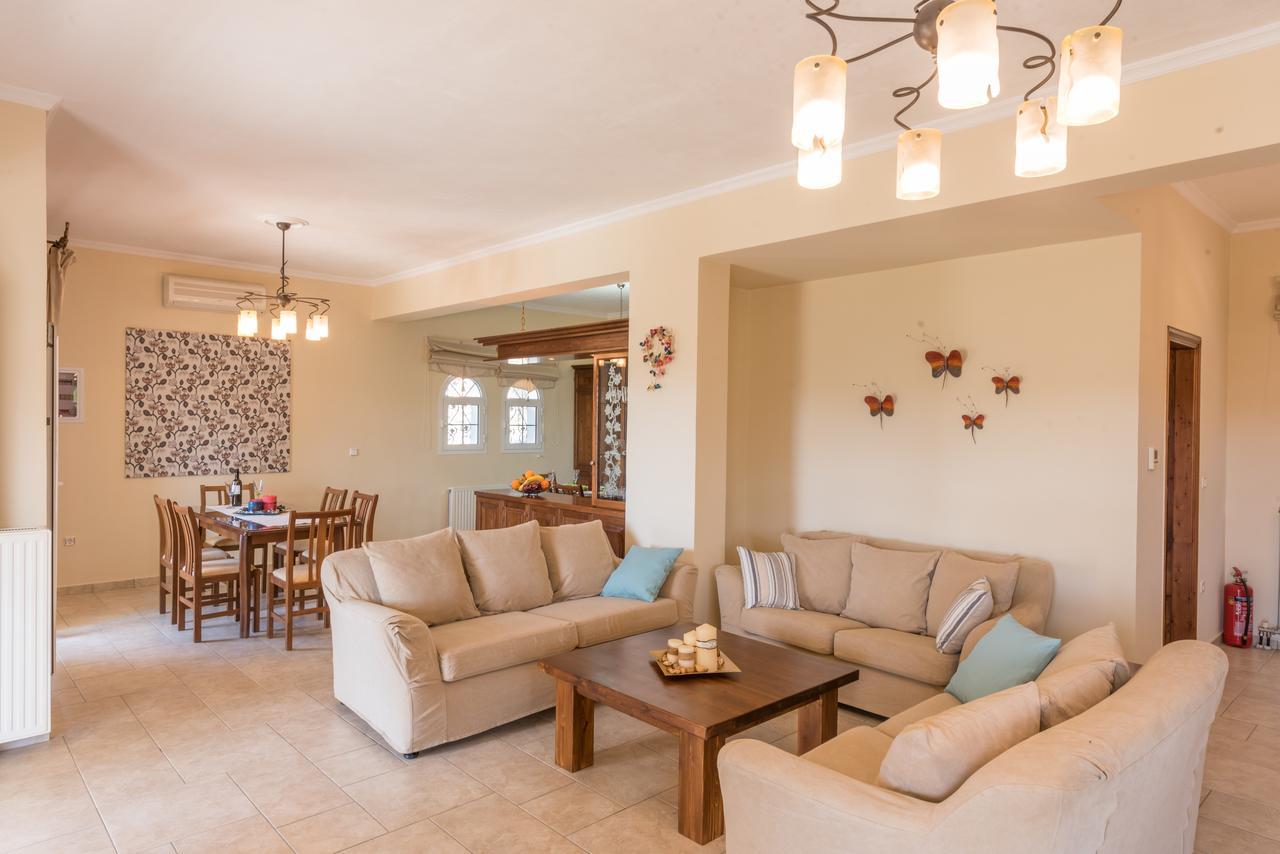 Corfu Villa Kokkini With Swimming Pool Kokkínion Екстериор снимка