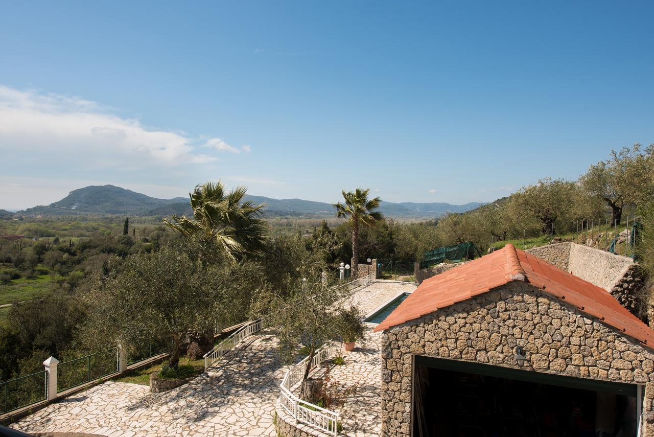 Corfu Villa Kokkini With Swimming Pool Kokkínion Екстериор снимка