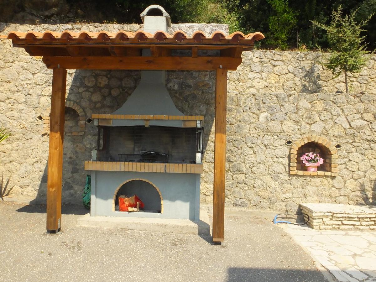 Corfu Villa Kokkini With Swimming Pool Kokkínion Екстериор снимка