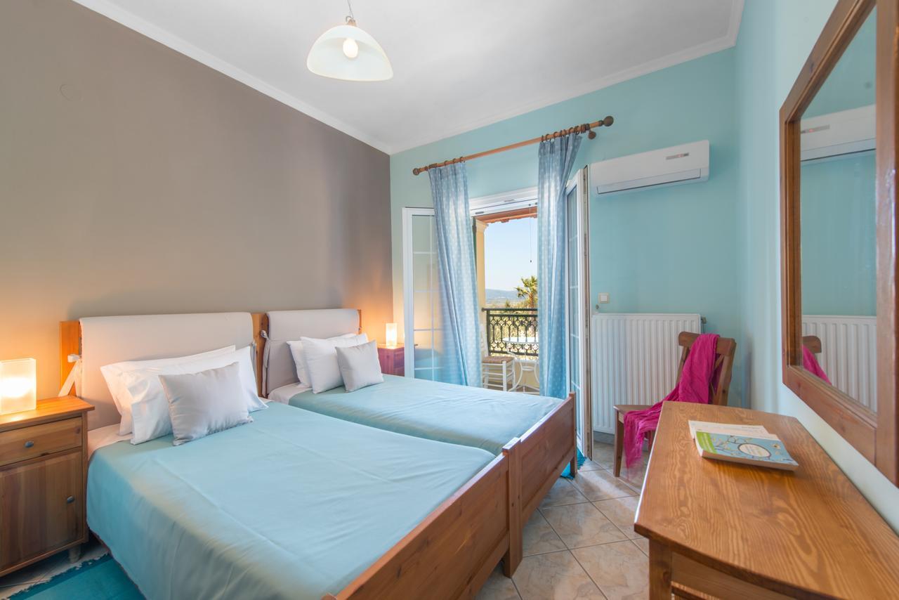 Corfu Villa Kokkini With Swimming Pool Kokkínion Екстериор снимка